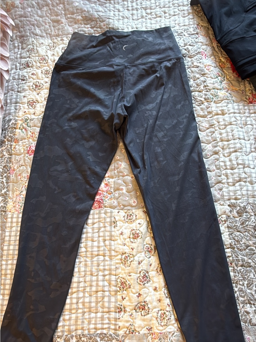 Zyia active grey battleship Camouflage High-Waist Leggings